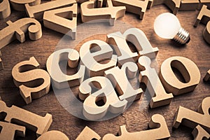 Scenario Wood Word photo