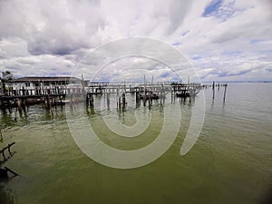Scenary of Tanjung Piai jetty photo