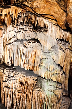 Scene from the amazing bulgarian cave Magura