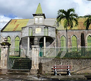 Scene of Dominica, West Indies