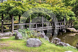 Scene at Hakusan Park in Niigata, Japan