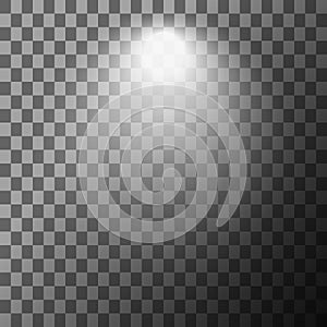 Scene illumination cold light effect