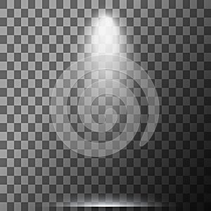 Scene illumination cold light effect