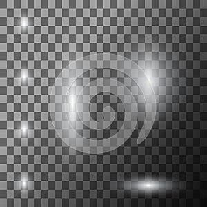 Scene illumination cold light effect