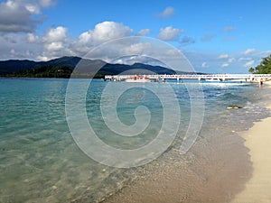 Scene of Mystery Island, Aneityum, Vanuatu.