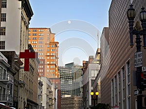 Scene near Union Square, San Francisco