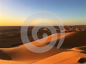 Sahara Desert, Beni Abbes, Bechar, Algeria photo