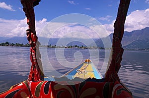 Scene from a Shikara boat