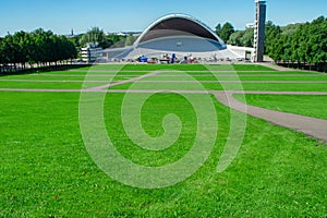 The scene of the Singing Field, for holding Estonian singing and other musical events, Tallinn