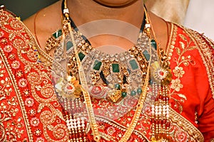 Scene during a traditional mixed Mangalorean and Punjabi Indian wedding.