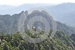 Scene from The Yellow Mountain in Anhui, China