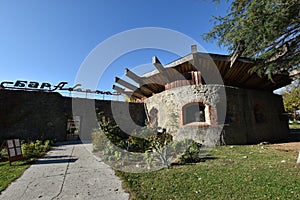 Scenery of the Abkhazian countryside  Pitsunda  Republic of Abkhazia