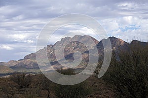 Scenery along Moralana Scenic Drive, Flinders` Ranges, SA, Australia