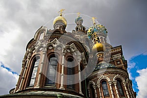 Scenery and architecture of last decade of St. Petersburg, Russia