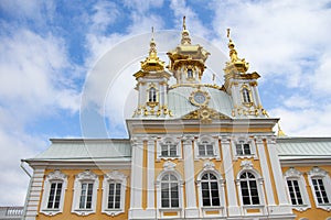 Scenery and architecture of last decade of St. Petersburg, Russia