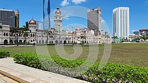 The scenery around of Merdeka Square Kuala Lumpur