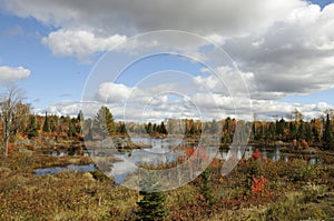 Scenery of Autumn landscape stock photos.  Autumn scenery