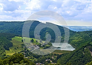 Scenery of Belgian Ardennes