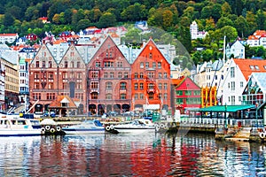 Scenery of Bergen, Norway