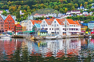 Scenery of Bergen, Norway