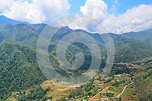 Sapa landscape in Lao Cai Vetnam