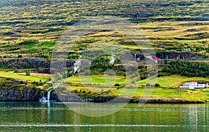 Scenery on Coast of Iceland