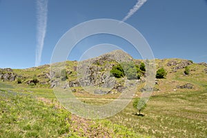 Scenery in Duddon Valley, Lake District