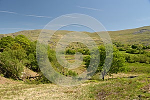 Scenery in Duddon Valley, Lake District