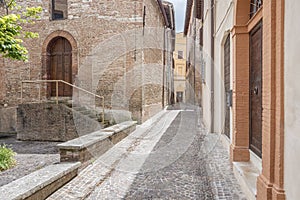 Scenery in Fabriano Italy Marche