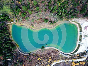 Scenery of Guanegou National Forest Park in China`s Gansu