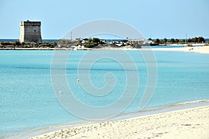 Scenery on the Ionian Coast in Salento, Italy