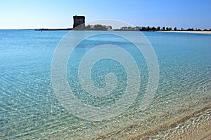 Scenery on the Ionian Coast in Salento, Italy