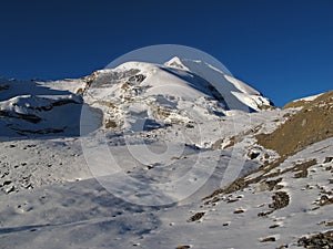 Scenery just before Thorung La Pass, Nepal