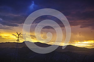 The scenery of the K1518 train passing by