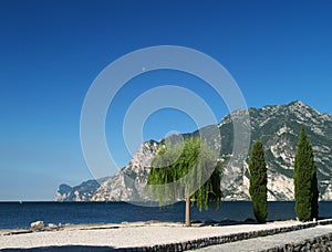 Scenery of Lake Garda, Italy