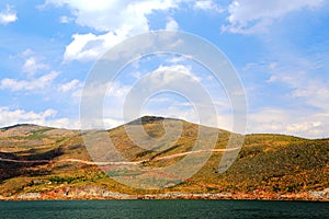 The scenery of Lakeside of Erhai Lake