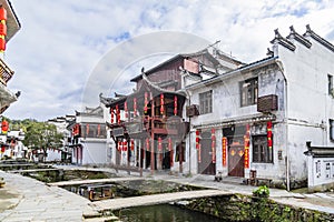 Scenery of Likeng Scenic Area, Wuyuan, Jiangxi province