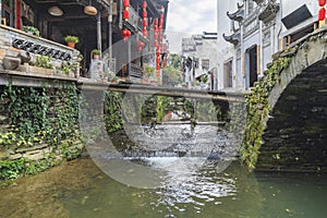 Scenery of Likeng Scenic Area, Wuyuan, Jiangxi province