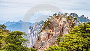 Scenery of Mount Sanqing in China