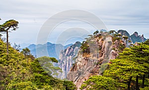 Scenery of Mount Sanqing in China