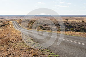 Scenery at the Mundi Mundi lookout near Silverton