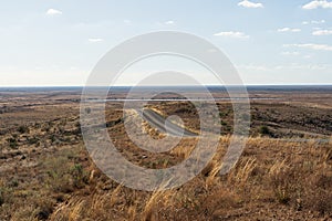 Scenery at the Mundi Mundi lookout near Silverton