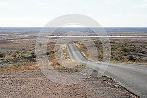 Scenery at the Mundi Mundi lookout near Silverton