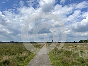 The scenery of National Park Drents-Friese Wold