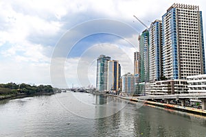 Scenery near Binondo-Intramuros Bridge in Chinatown, Metro Manila