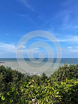 scenery of Pantai Tanjung Balau