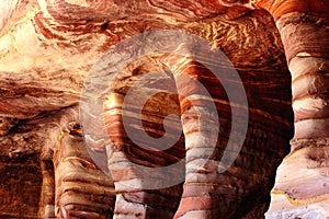 Scenery at Petra,Jordan photo