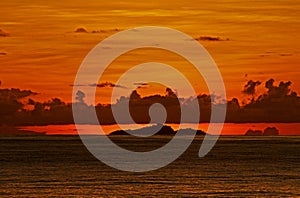 Scenery at sea between Solomons and Micronesia