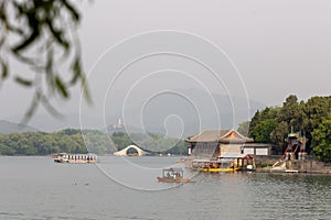 ????????? Scenery of the Summer Palace in Beijing, China