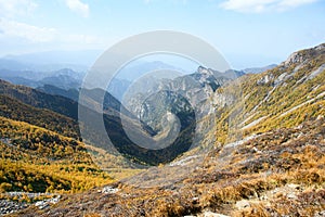 Scenery of Taibai Mountain